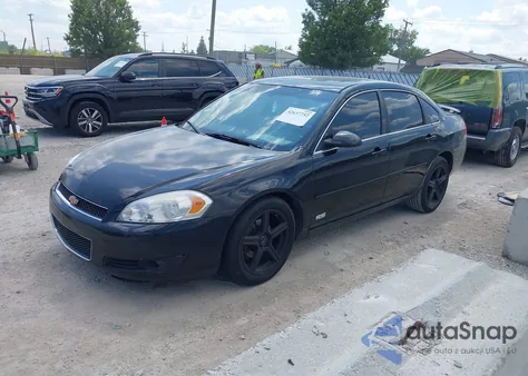 2008 Chevrolet Impala Ss from USA, damaged, VIN 2G1WD58C189162207
